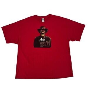 Knott’s Berry Scary Farm Red T-Shirt Large 2005 y2k Halloween Y2K Tee 2xl XXL